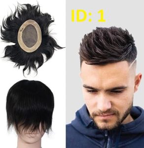 HairHatter Premium Mono Base Wig – 100% Human Hair